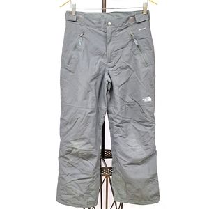 The North Face EZ GROW Boys L 14/16 Grey Insulated Snow Ski Pants